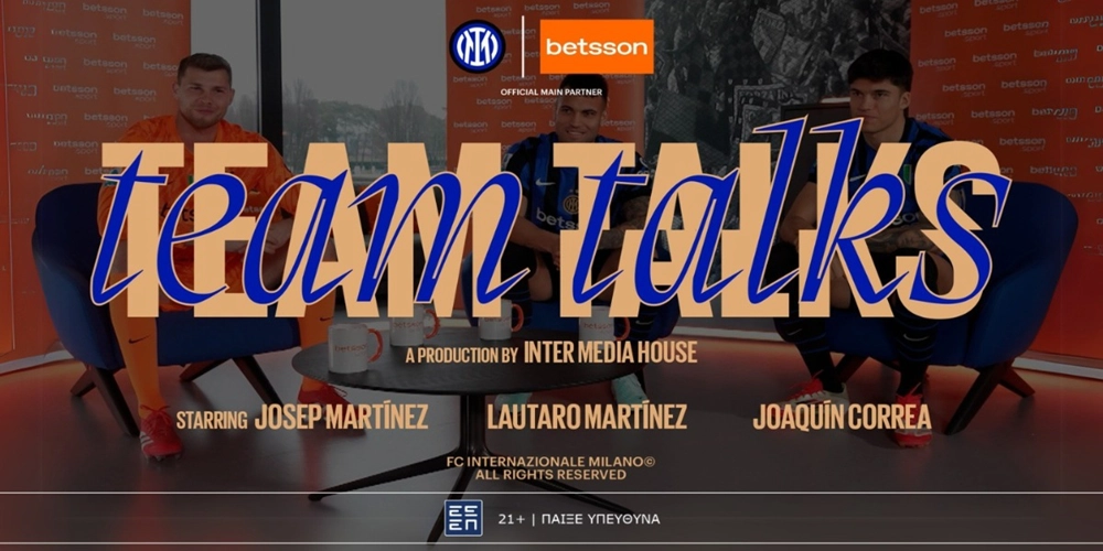 «Team Talks» powered by Betsson με τους Λαουτάρο Μαρτίνες, Χοακίν Κορέα και Τζουζέπ Μαρτίνεθ