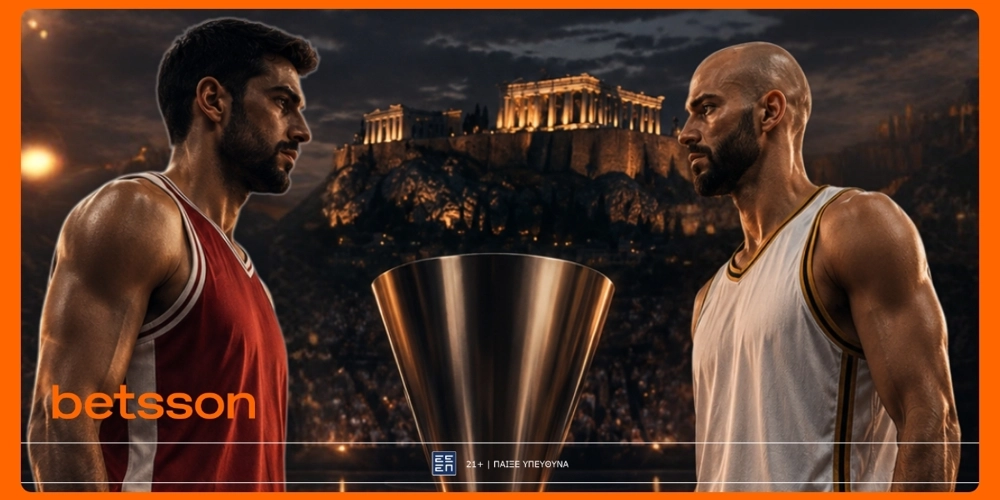 Τελικός Euroleague Ολυμπιακός – Ρεάλ Μαδρίτης με Bet Builder και Ενισχυμένες Αποδόσεις στην Betsson (24/5)